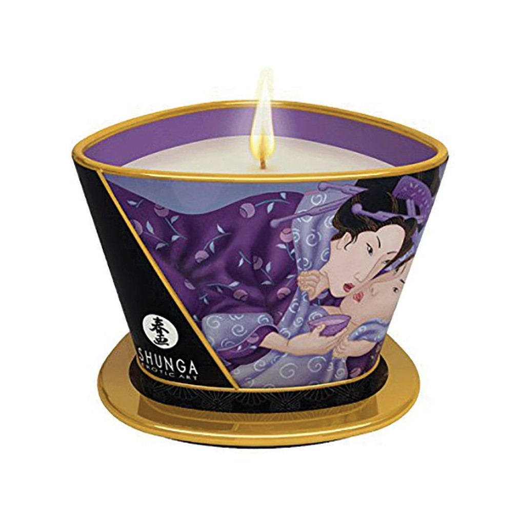 Shunga Massage Candle-Exotic Fruits Libido 5.7oz